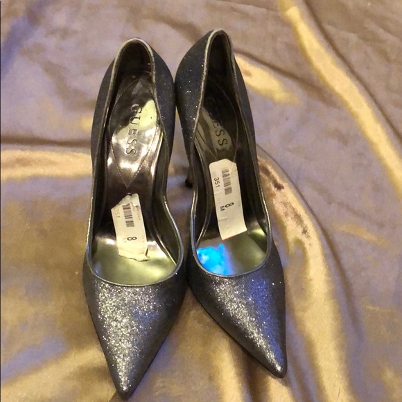 Guess Shoes - Guess  Carrielee glitter heels size 8